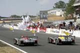 アウディR10TDI ディーゼルエンジンが世界初ルマン24時間レース総合優勝!