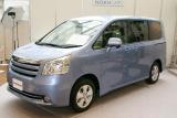 ららぽーと豊洲に展示された新型「ノア」