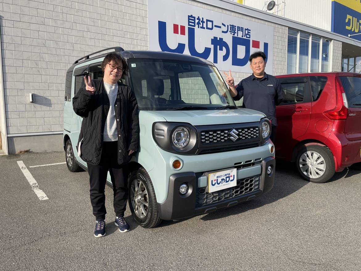 スズキ　スペーシアギアをご納車しました！