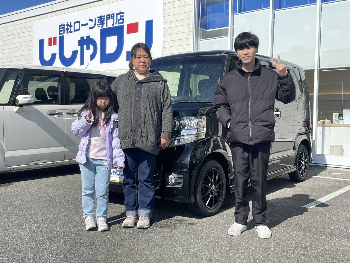 ホンダ N-BOXカスタムをご納車しました！