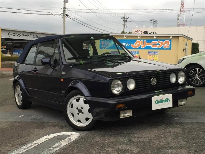 '91 ＶＷ ゴルフ カブリオレ クラシックライン（ディーラー車）入荷