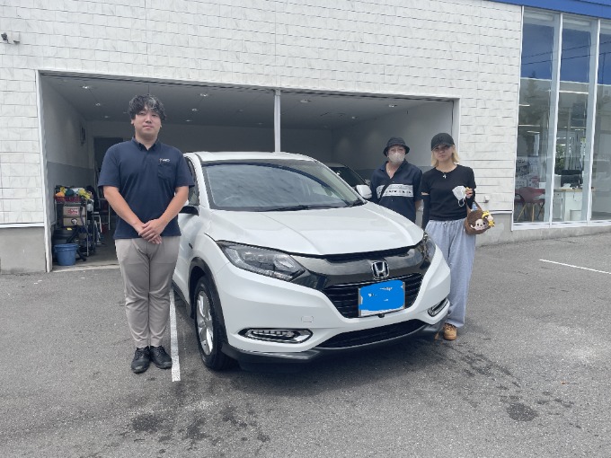 ご納車おめでとうございます！ホンダ　ヴェゼルHVをご納車しました！