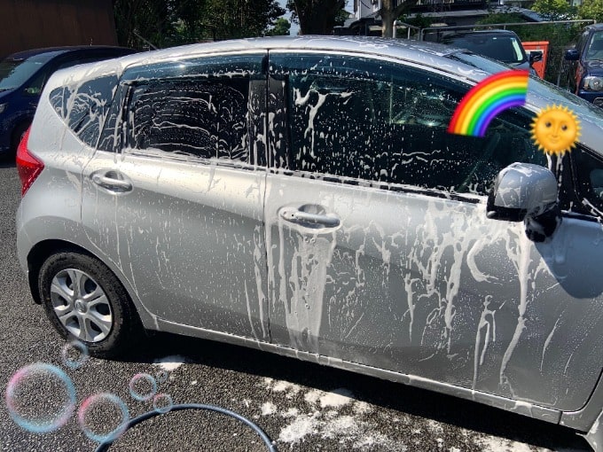 自宅や洗車場での手洗い洗車のやり方☆