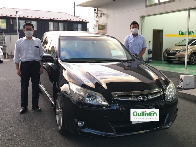 ご納車 スバル エクシーガ S様 ご購入ありがとうございました 仙台市 宮城県 中古車 ミニヴァン 車買取販売ならガリバー北環状吉成店の事例紹介 G 中古車のガリバー