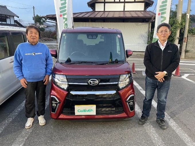 ☆T様　タントご納車おめでとうございます☆