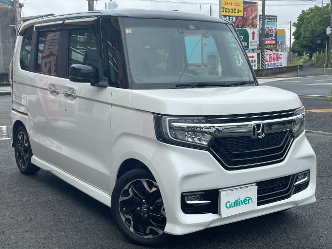 新着情報“Ｎ ＢＯＸカスタム　GLターボホンダセンシング　”2018年式2トンカラー入荷しました！