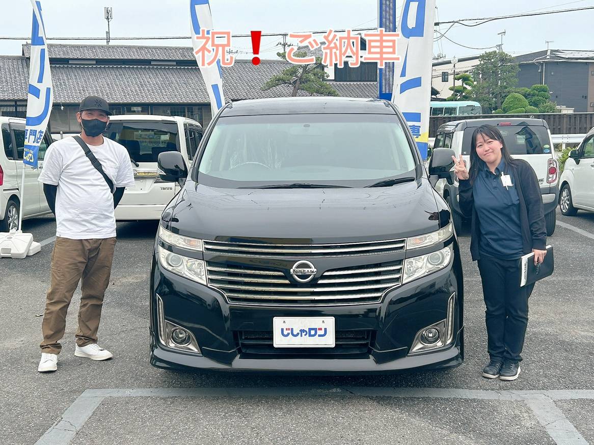 ◆ご納車◆エルグランドをご納車させていただきました！