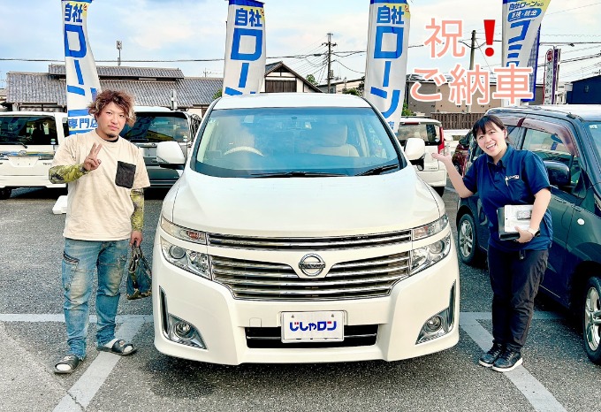 ◆ご納車◆エルグランドをご納車させていただきました！