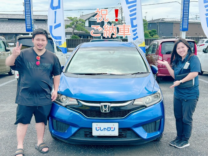 ◆ご納車◆フィットをご納車させていただきました！