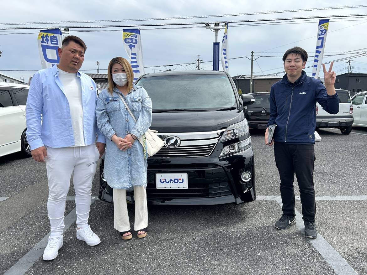 ◆ご納車◆ヴェルファイアをご納車させていただきました！