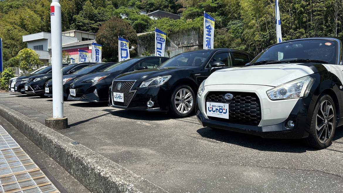 展示車両の配置変更しました！