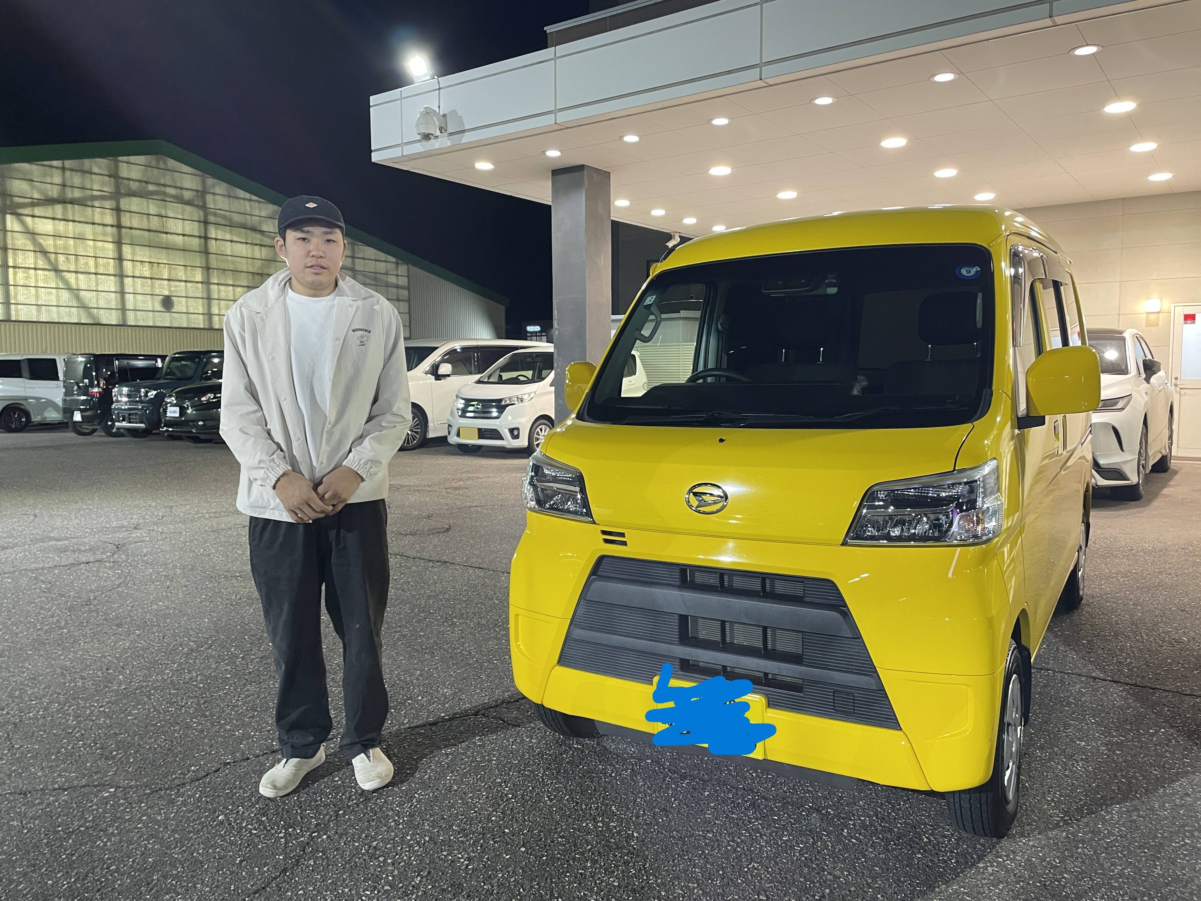 ハイゼットカーゴご納車させていただきました！