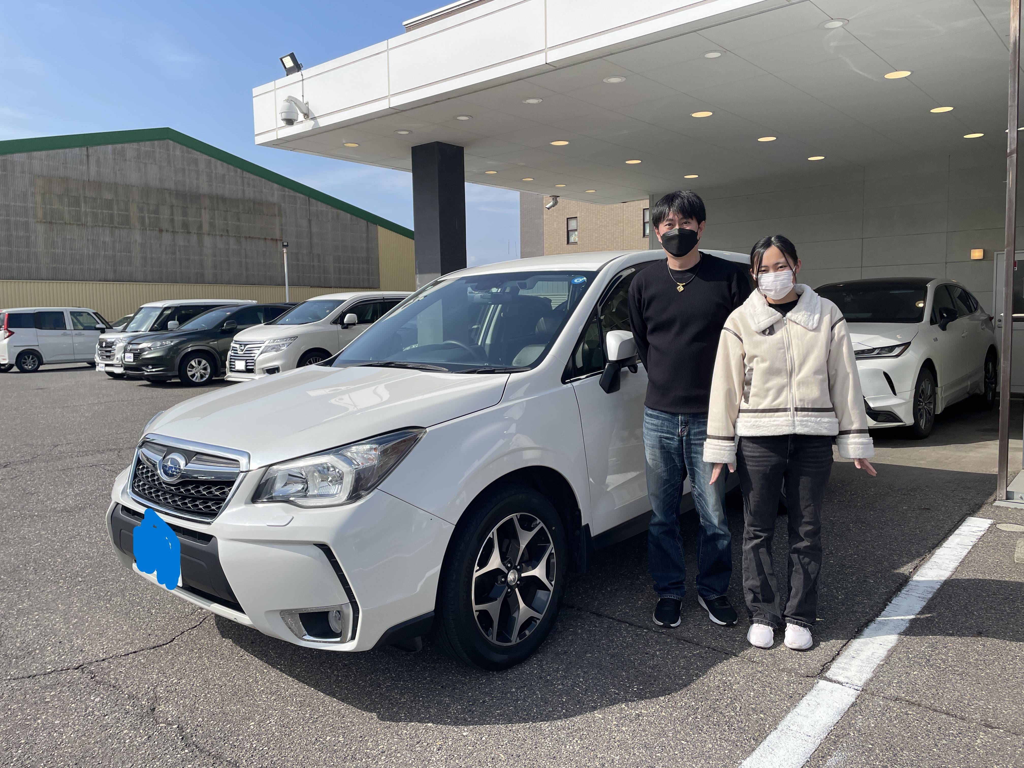 フォレスターご納車させていただきました！