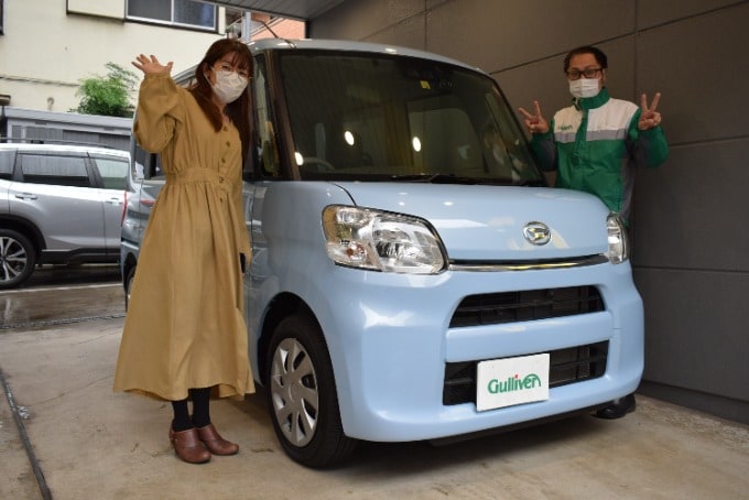 祝　ダイハツ　タント　ご納車おめでとうございます！