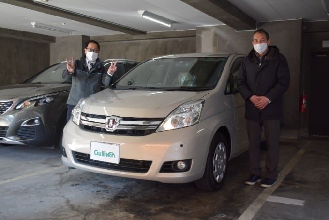 祝　トヨタ　アイシスご納車