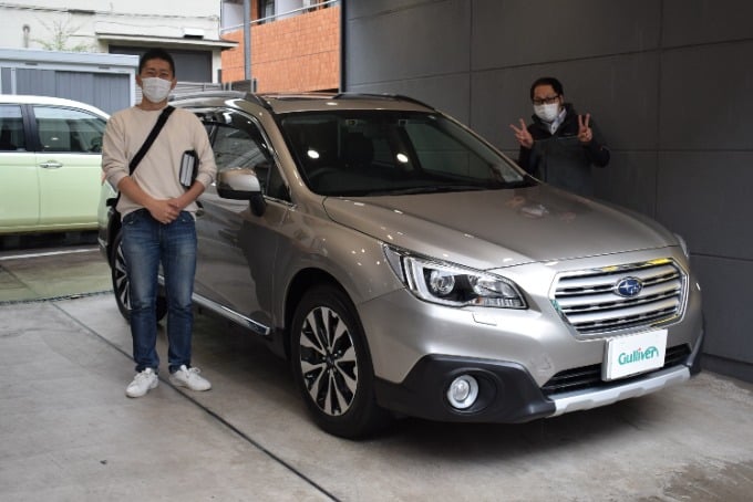 スバル　アウトバックご納車