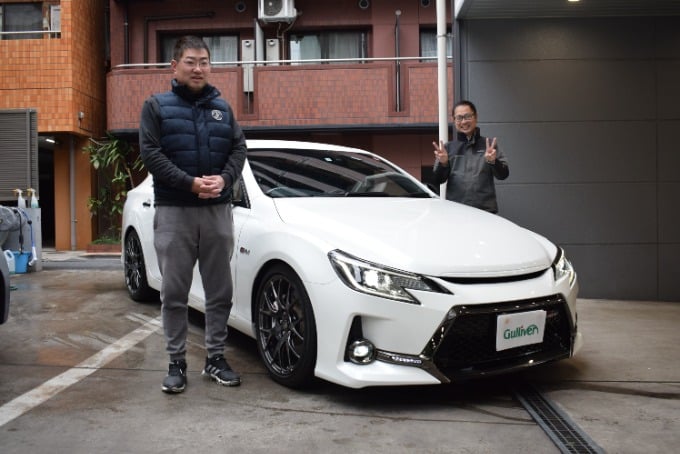 祝 トヨタ マークＸ ＧＲＭＮ　限定350台　ご納車