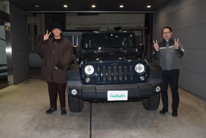 祝　ジープラングご納車　人生初お車です♪  おめでとうございます♪( ´▽｀)