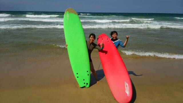 夏だー！！海だー！！サーフィンだー！！