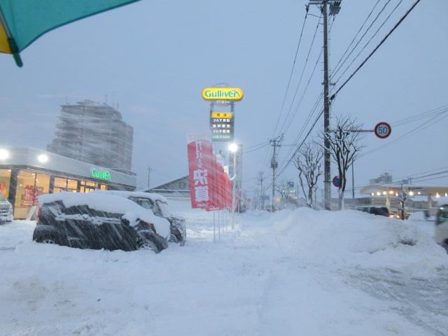会津は大雪です。