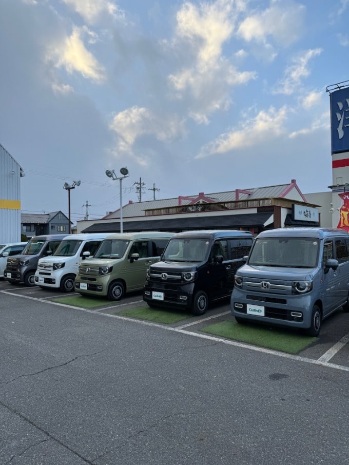 未公開の届出済使用車あります