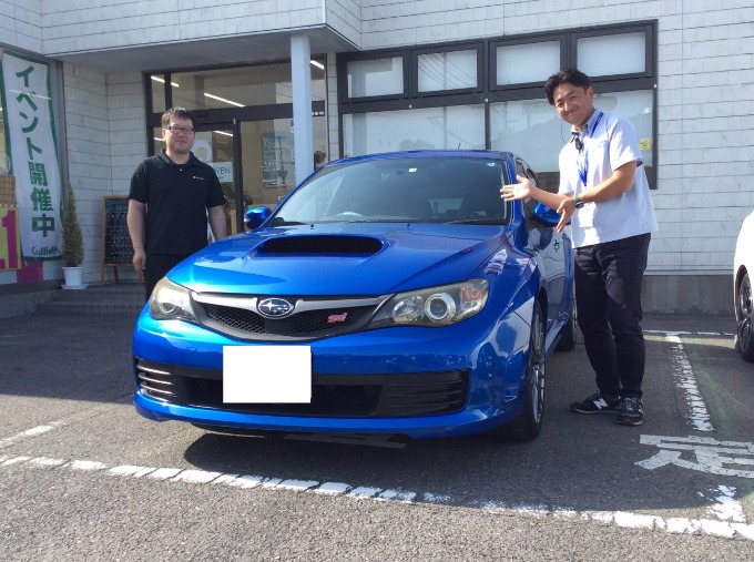 ☆★☆ご納車　インプレッサWRX☆★☆