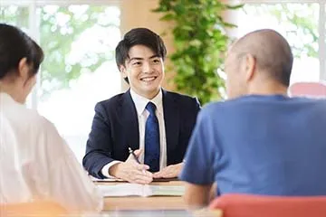 電話がかかってきたら、家へ呼ぶ