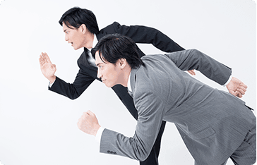 写真:必ず競合させろ!イメージ 写真:必ず競合させろ!イメージ