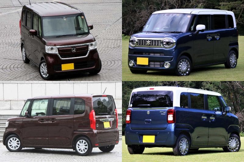 ホンダN-BOX vs スズキ ワゴンRスマイルどっちがいい？車高が違う軽