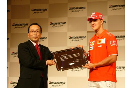 【F1グランプリ第17戦"鈴鹿"開催目前！】ブリヂストン記者会見で「ミハエル・シューマッハ」がF1日本GP"鈴鹿"目前の心境を語る！