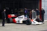 Honda Racing THANKS DAY「'89 McLAREN HONDA MP4/5」を駆る佐藤 琢磨選手