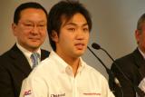 2008年 ホンダ モータースポーツ活動 発表会 MFJ全日本ロードレース選手権シリーズ ドリーム・ホンダ・レーシングチーム 手島雄介選手