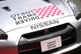 「TOKYO SMART DRIVER X NISSAN GT-R」ホメドライブキャンペーンカー「ホメパト」の日産 GT-R　ボンネットのデカール