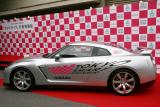 「TOKYO SMART DRIVER X NISSAN GT-R」ホメドライブキャンペーンカー「ホメパト」の日産 GT-R　サイドビュー