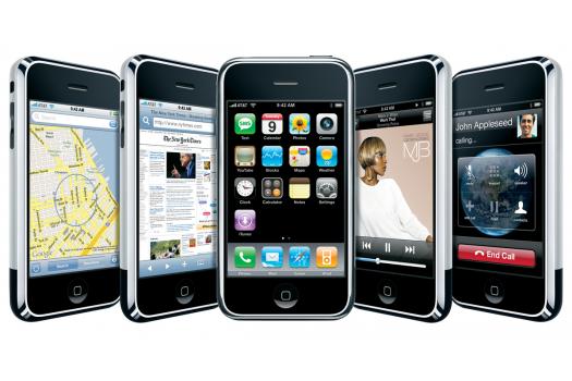 日本導入が期待される「iPhone(アイフォン)　(※写真は米国版)