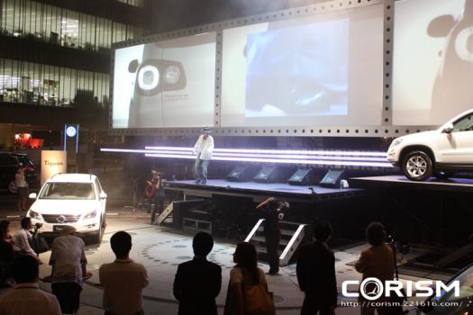 フォルクスワーゲン ティグアン 新車発表会 レポート 輸入車suv市場no 1を目指す 気合十分な Vw ティグアン デビューイベント に天才リズムタッパーが現る