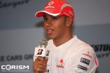 現在08年のF1 世界選手権 ドライバーズポイント1位のルイス・ハミルトン選手(マクラーレン・メルセデス)