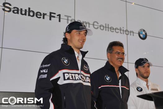 現在3位！！「BMW Sauber F1チーム」ロバート・クビサ選手