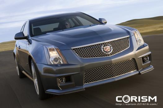 キャデラック「CTS-V」2009年モデル エクステリア フロントビュー  画像