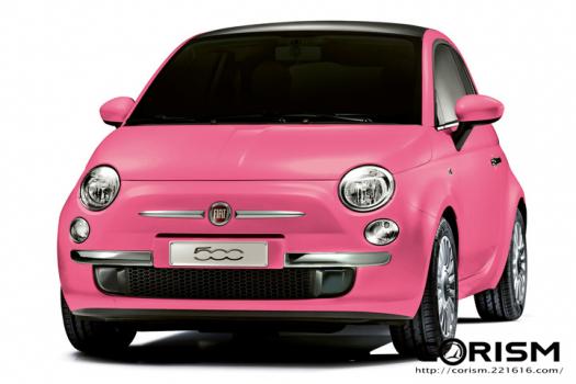 出た ピンクのフィアット 500 チンクエチェント 世界限定600台発売の Fiat 500 Pink 日本では限定50台導入へ