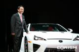 【東京モーターショー2009 速報】「レクサス LFA」とトヨタ自動車　豊田 章男 社長