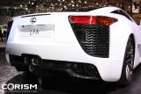 【東京モーターショー2009 速報】[レクサス ブース]レクサス LFA[プロトタイプ]　ラジエターと電動ファンはリアに設置される