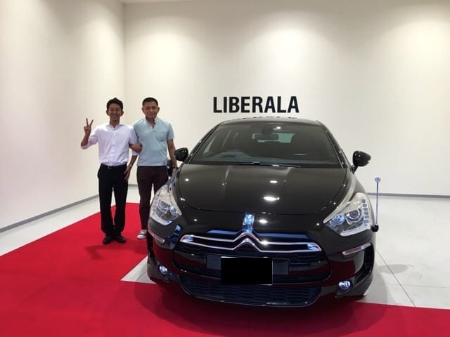 シトロエンご納車いたしました ＤＳ５01