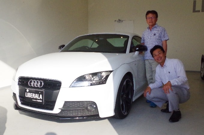 ☆アウディ ＴＴクーペ １．８ ＴＦＳＩ Sライン コンペティション ご納車報告☆01