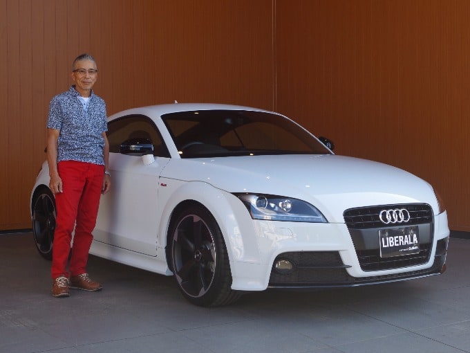 素敵なご納車～アウディＴＴクーペ　１．８ ＴＦＳＩ Sラインコンペティション～01