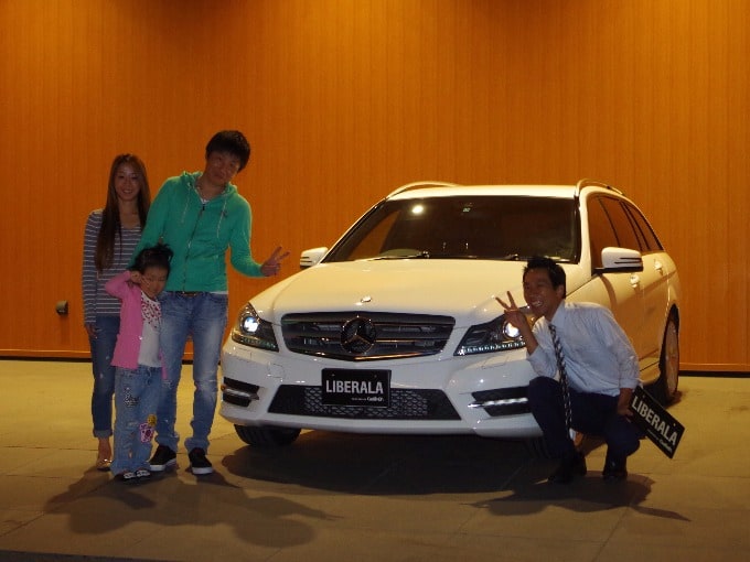 素敵なご納車～　Ｍ．ベンツＣ２００　ブルーエフィシェンシーＷ 　ＡＶＧ～01