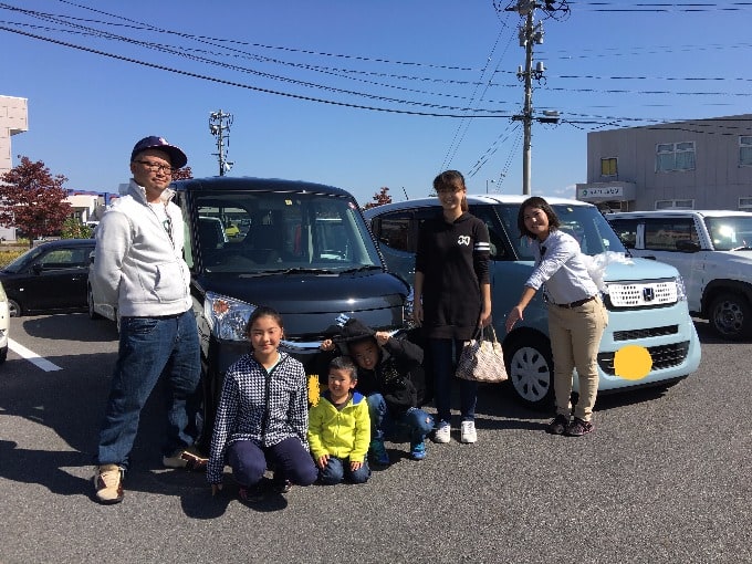 スペーシアご納車しました！！　☆福島県　郡山市　軽自動車　ミニクル安積店☆01