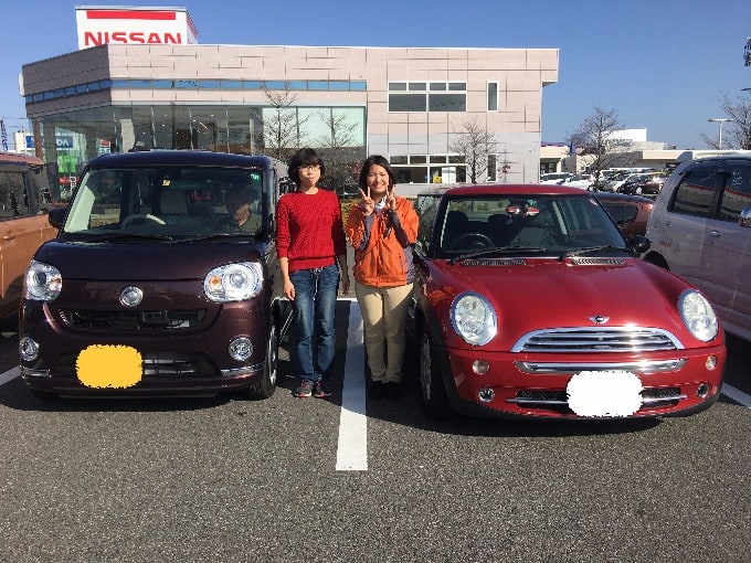 ☆ムーヴキャンバスご納車☆　福島県　郡山市　軽自動車　ミニクル安積店01