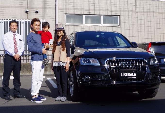 ご納車報告 13アウディ Q5 2 0 Tfsi クワトロ 車買取販売ならliberala リベラーラ岐阜のスタッフのつぶやき Lb 中古車のガリバー