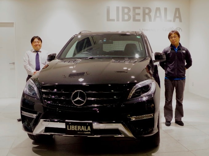 ご納車報告　Mercedes Benz ML350  BLUETEC　4MATIC01